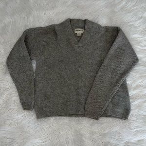 Eddie Bauer 100% Wool Knitted Sweater